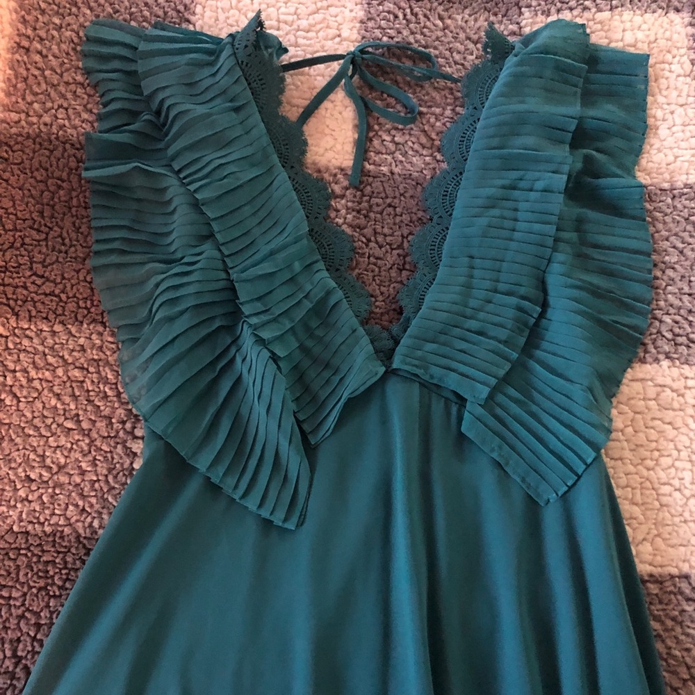 Asos Midi Ruffle Dress - Picture 4 of 7